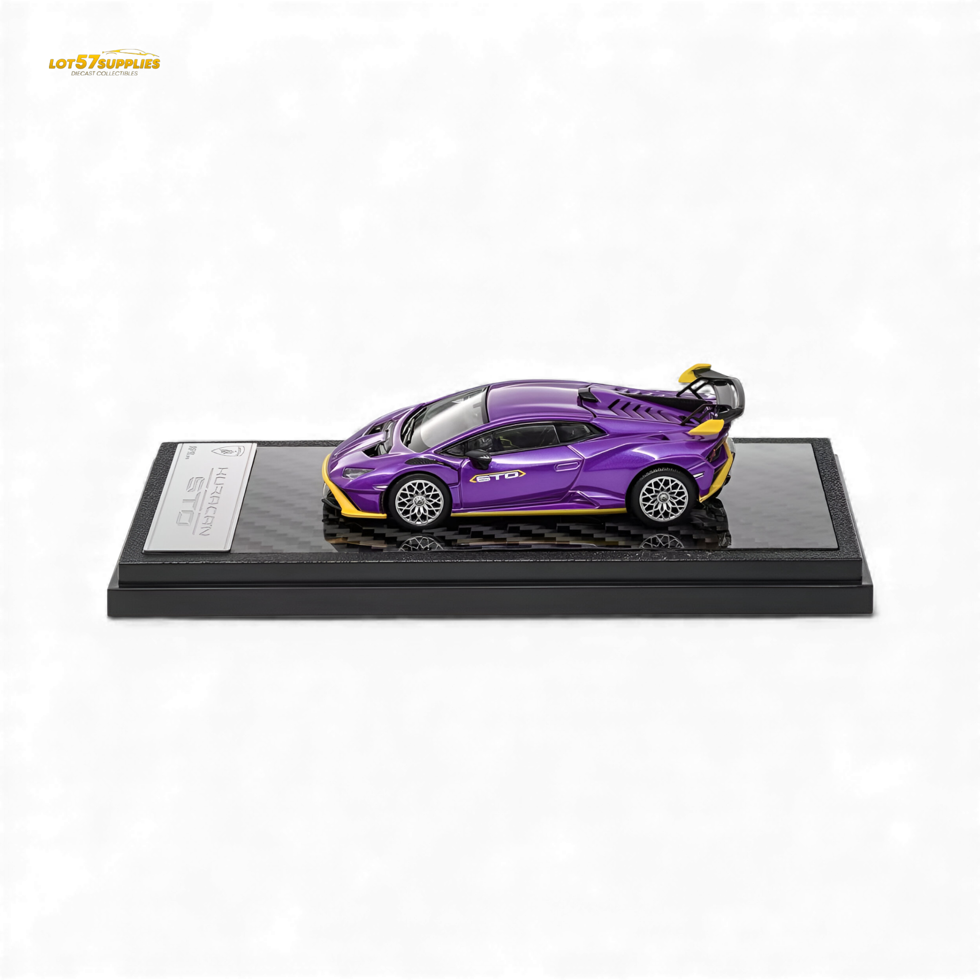 LCD Lamborghini Huracan STO Purple 1:64