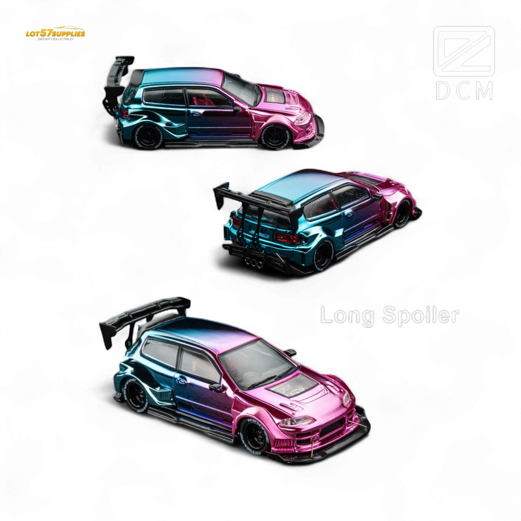 DCM Kevmannz EG6 Hatchback Wide Body 1:64