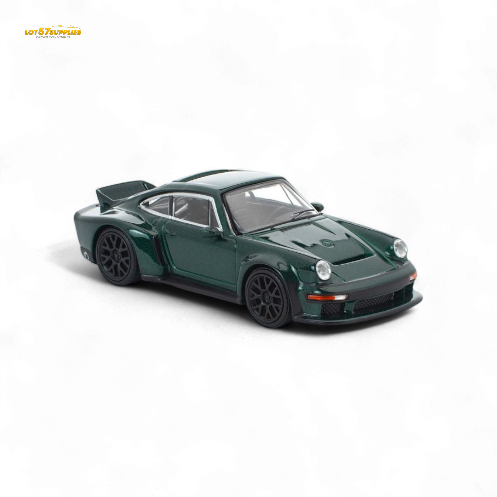 PopRace Singer DLS Turbo (Road) Green 1:64