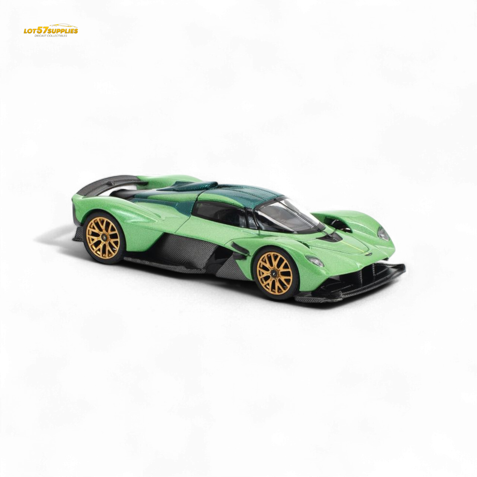 PopRace Aston Martin Valkyrie Iridescent Emerald 1:64