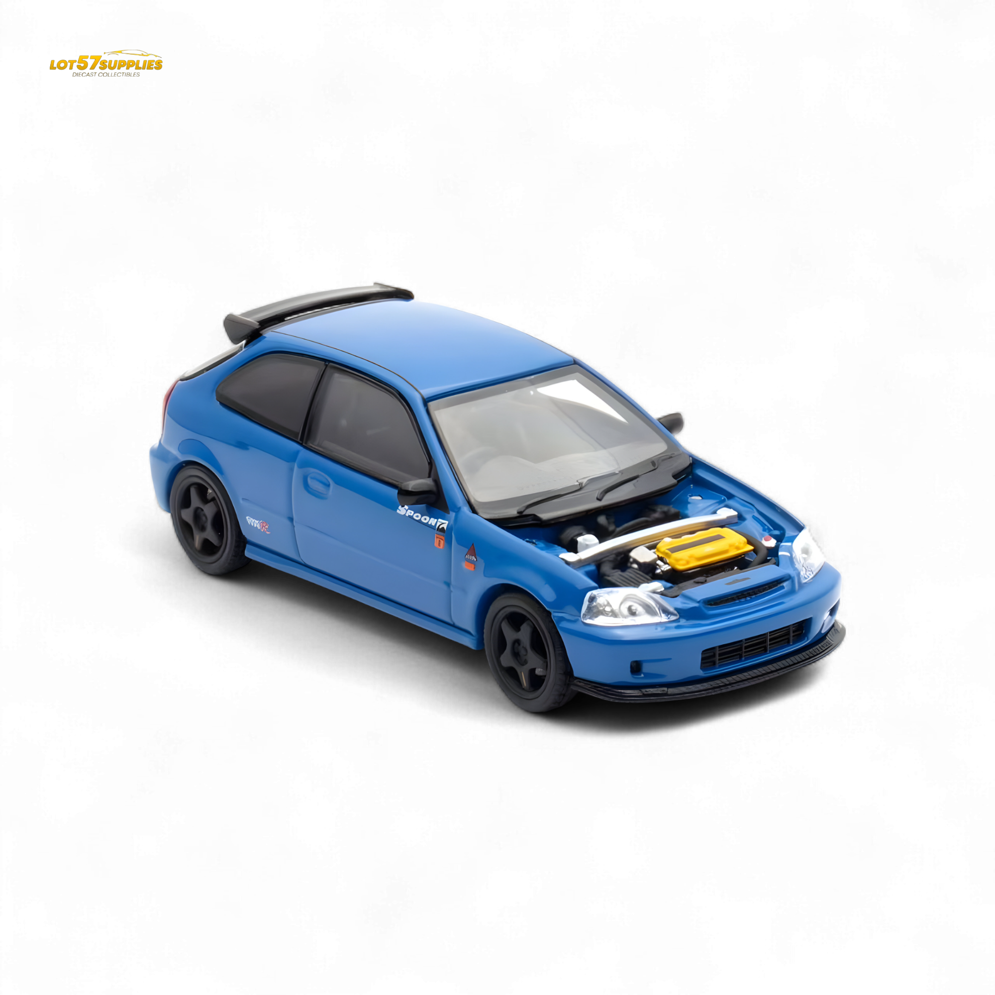 MOTORHELIX Honda Civic EK9 Blue 1:64