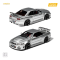 Cars' Lounge Nissan Skyline GT-R R34 NISMO Z-TUNE Silver 1:64