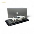 Rotating Wheel Lamborghini Aventador S Pearl White 1:64