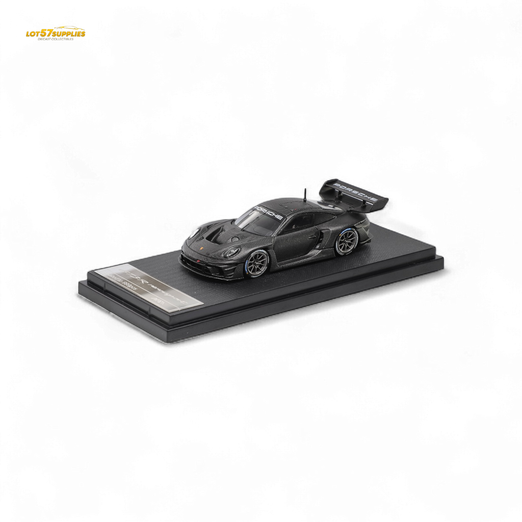 HKM Porsche 911 GT3 R Rennsport Full Carbon Black 1:64
