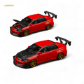 FindClassically Mitsubishi Lancer 9th Gen Red Carbon Hood 1:64