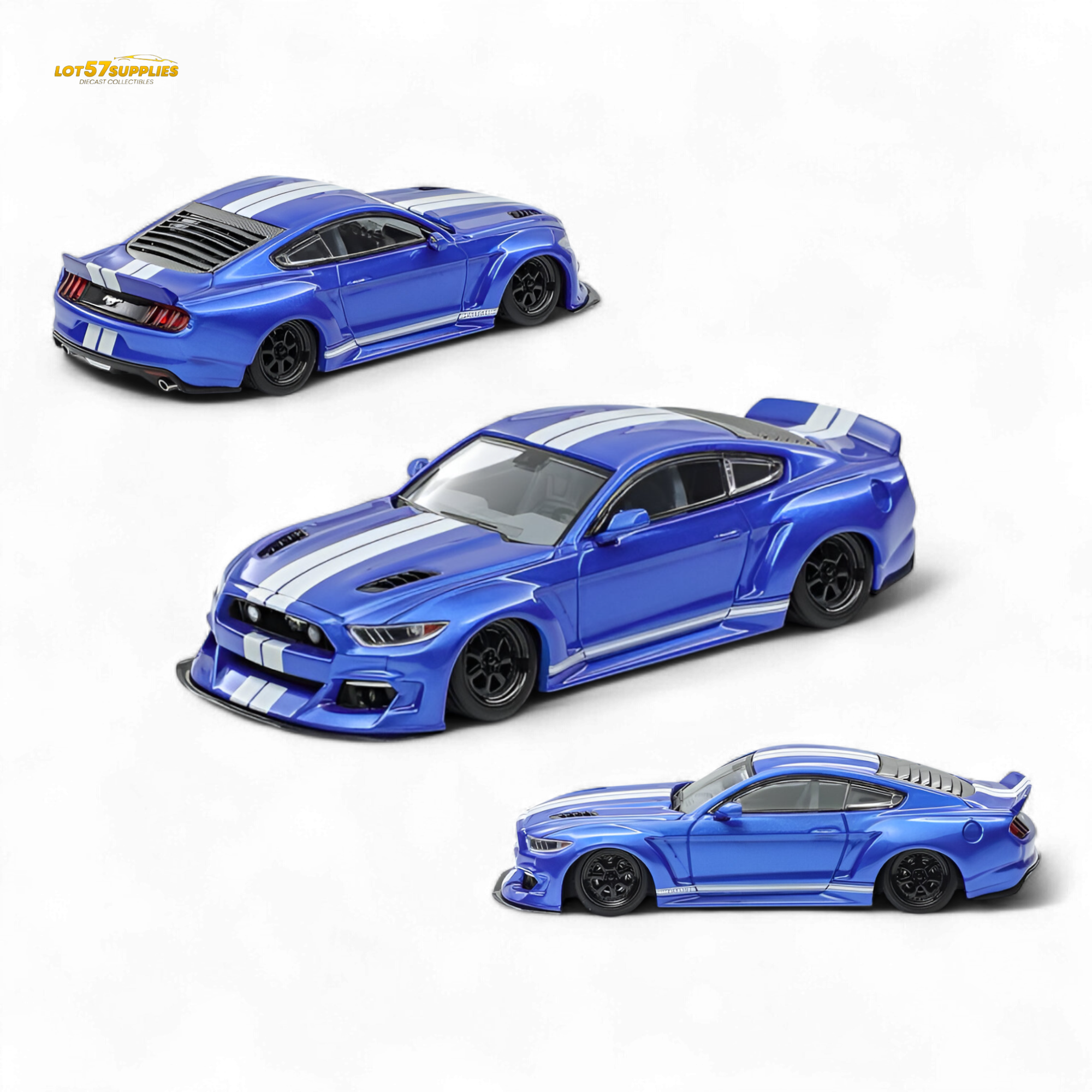 Liberty64 Mustang Widebody Kit 1:64