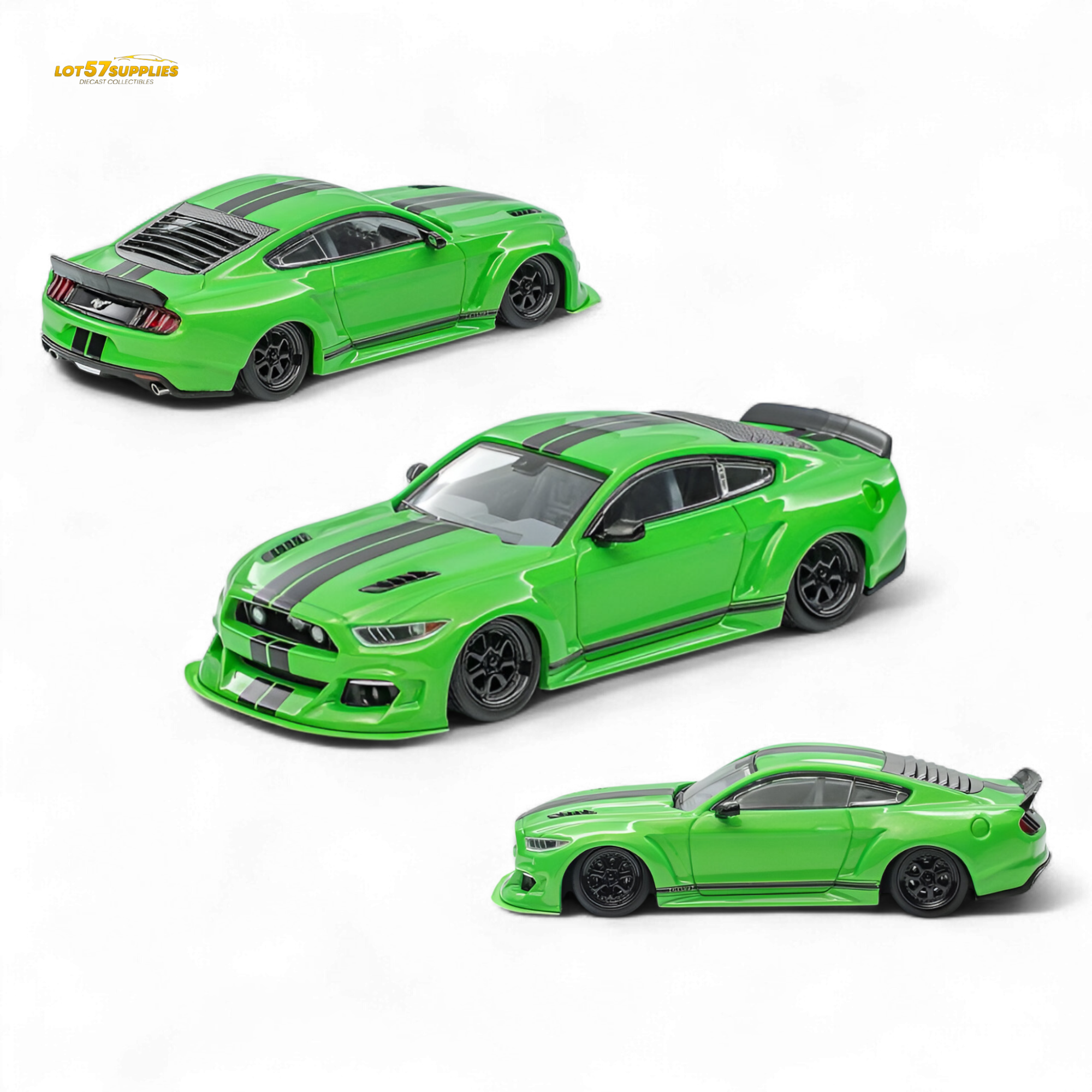 Liberty64 Mustang Clinched Widebody Kit 1:64