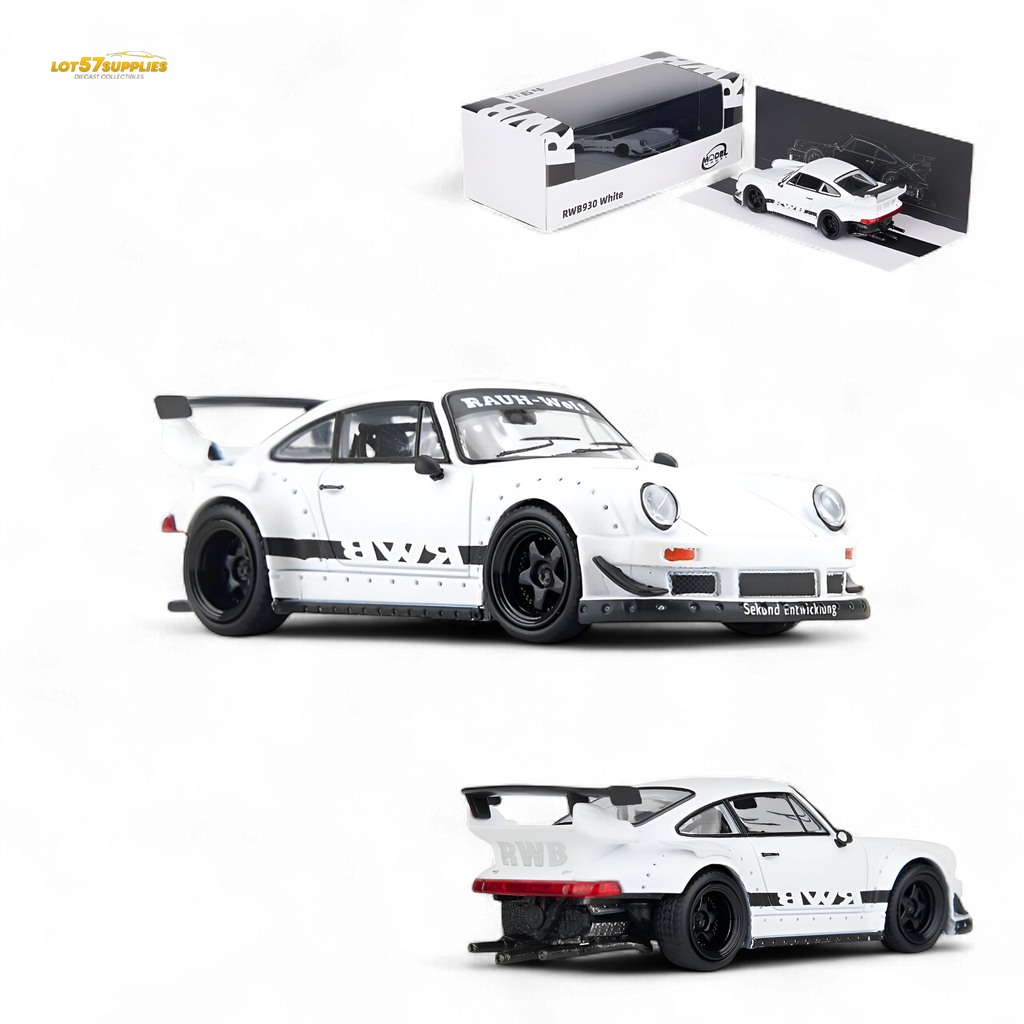 ModelModel RWB 993 White 1:64