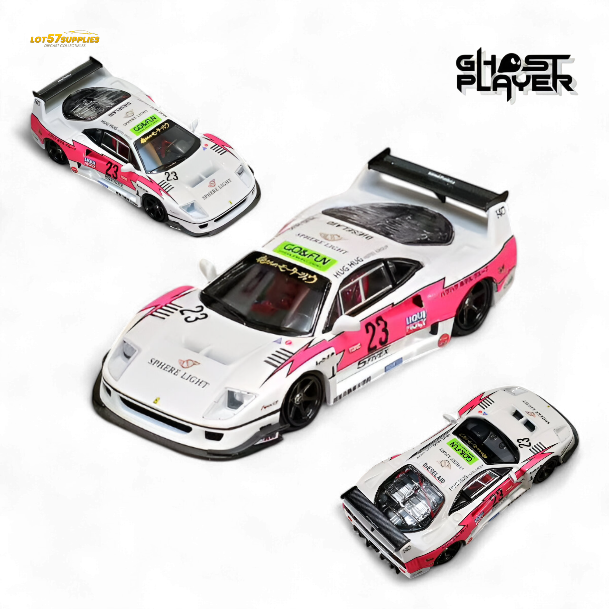 Ghost Player LBWK F40 Pink Flash #23 1:64
