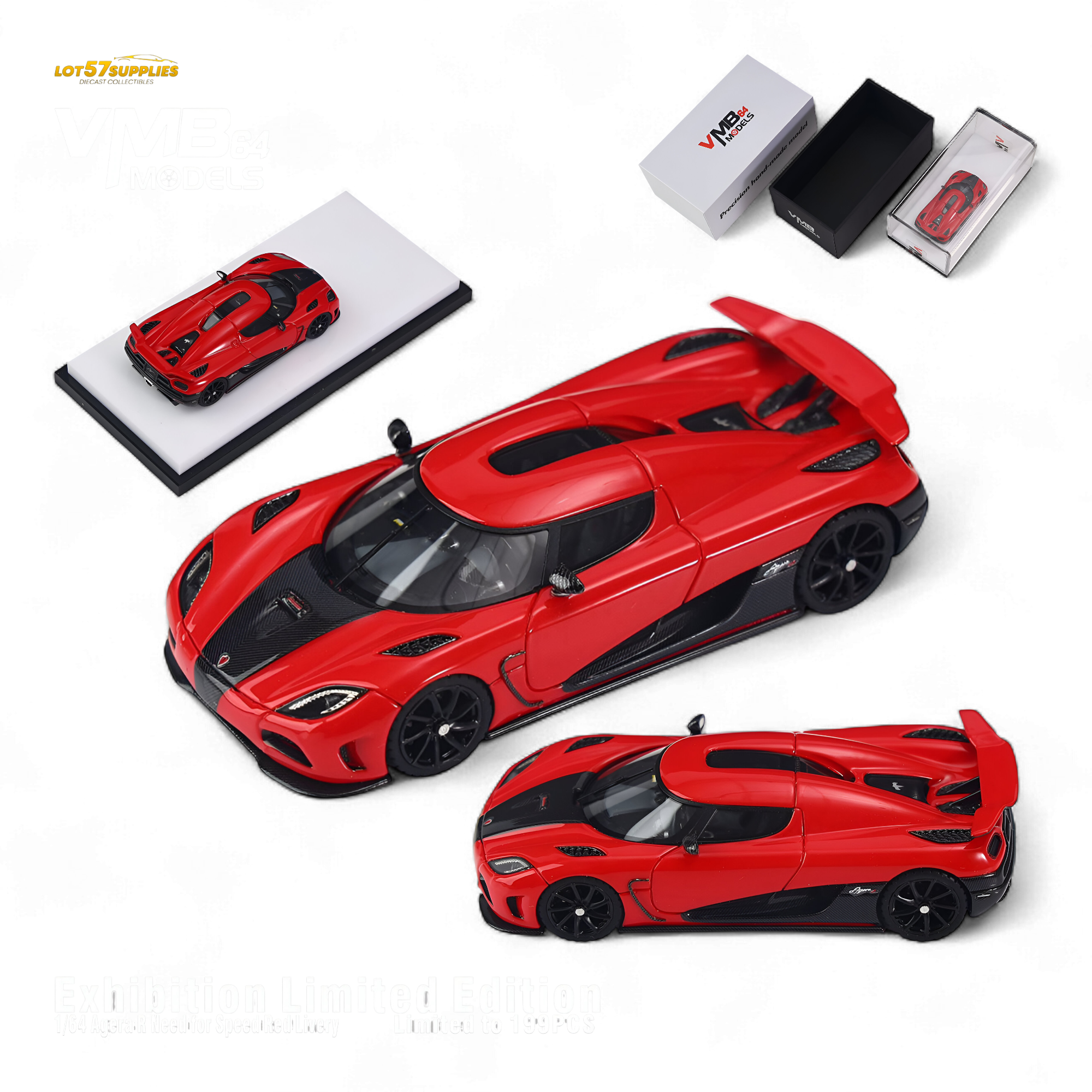 VMB Agera R Red 1:64