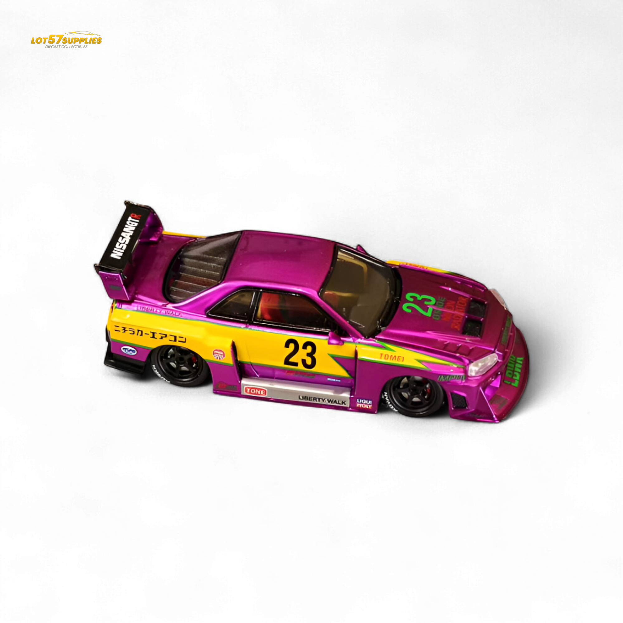 Street Weapon LBWK ER34 Chromed Purple Special Edition 1:64