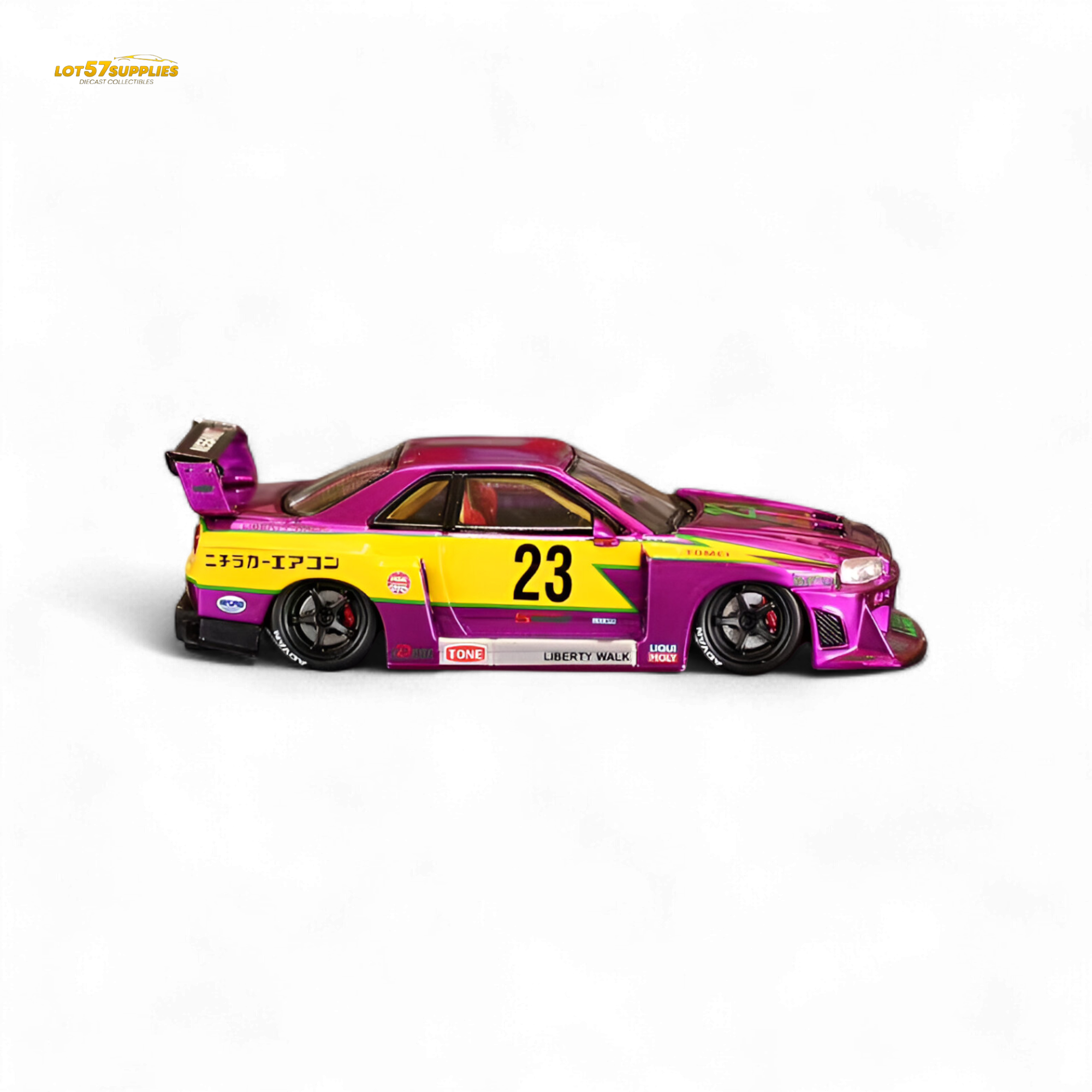 Street Weapon LBWK ER34 Chromed Purple Special Edition 1:64