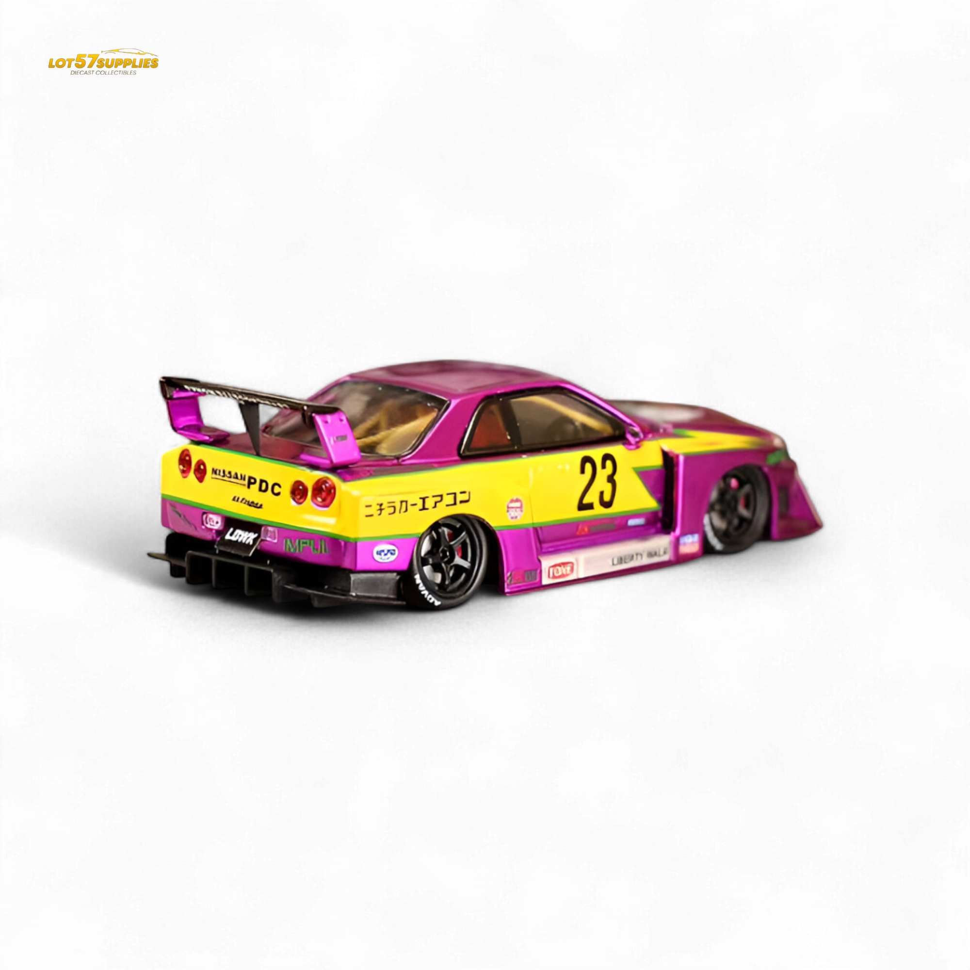 Street Weapon LBWK ER34 Chromed Purple Special Edition 1:64