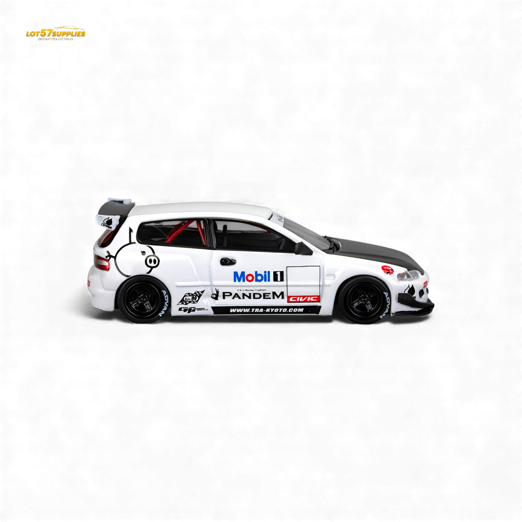 ET Model Honda Civic EG6 Mobil 1 Livery 1:64