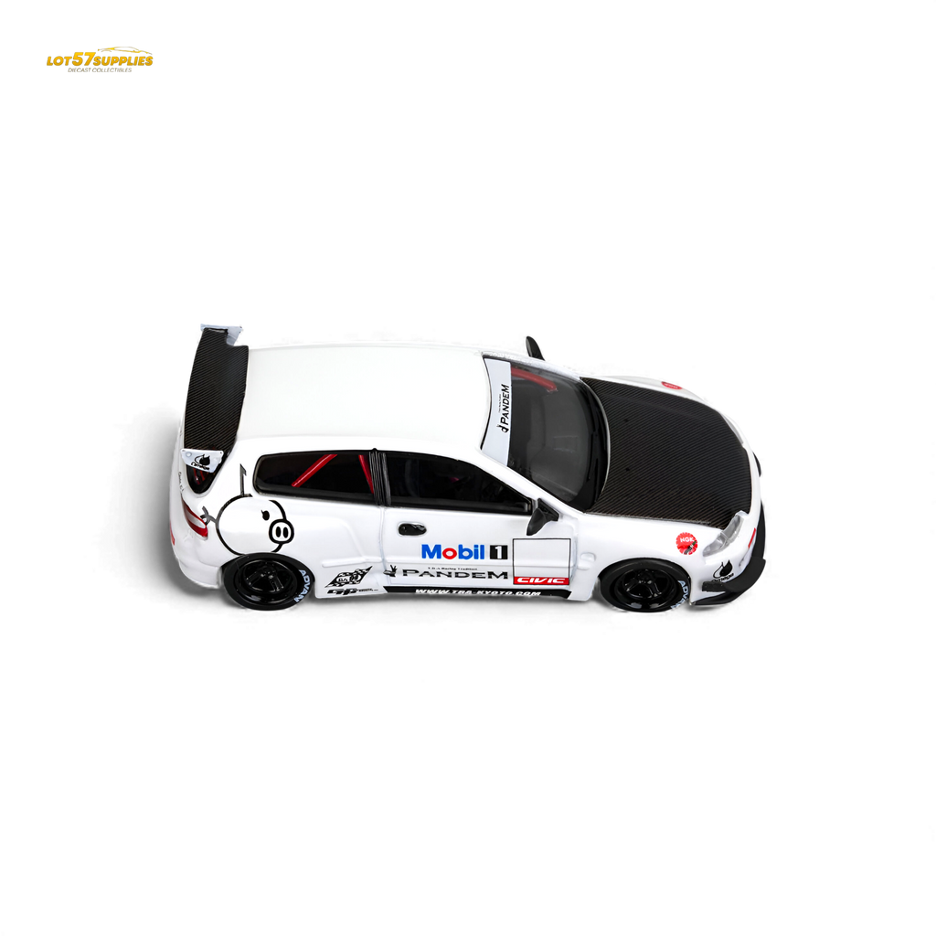 ET Model Honda Civic EG6 Mobil 1 Livery 1:64