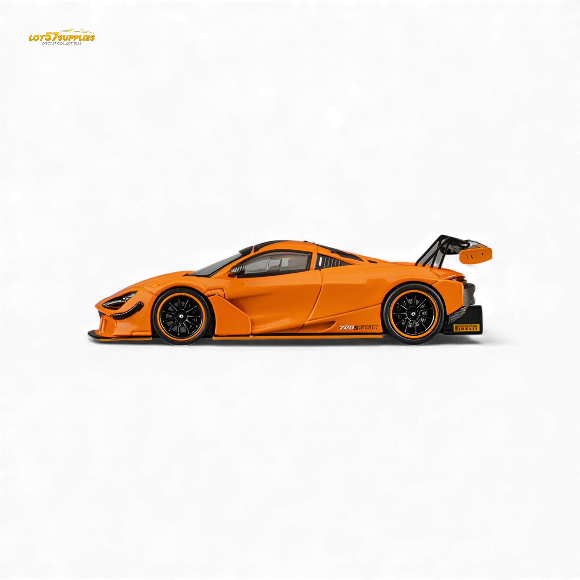 (Pre-Order) CM Model McLaren 720S GT3X Papaya Orange 1:64