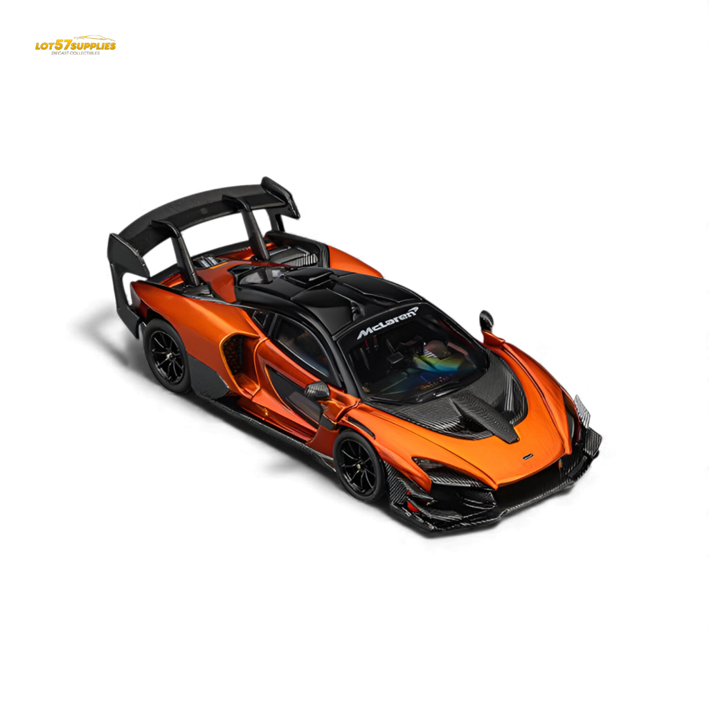 (Pre-Order) CM Model McLaren Senna GTR Volcano Orange 1:64