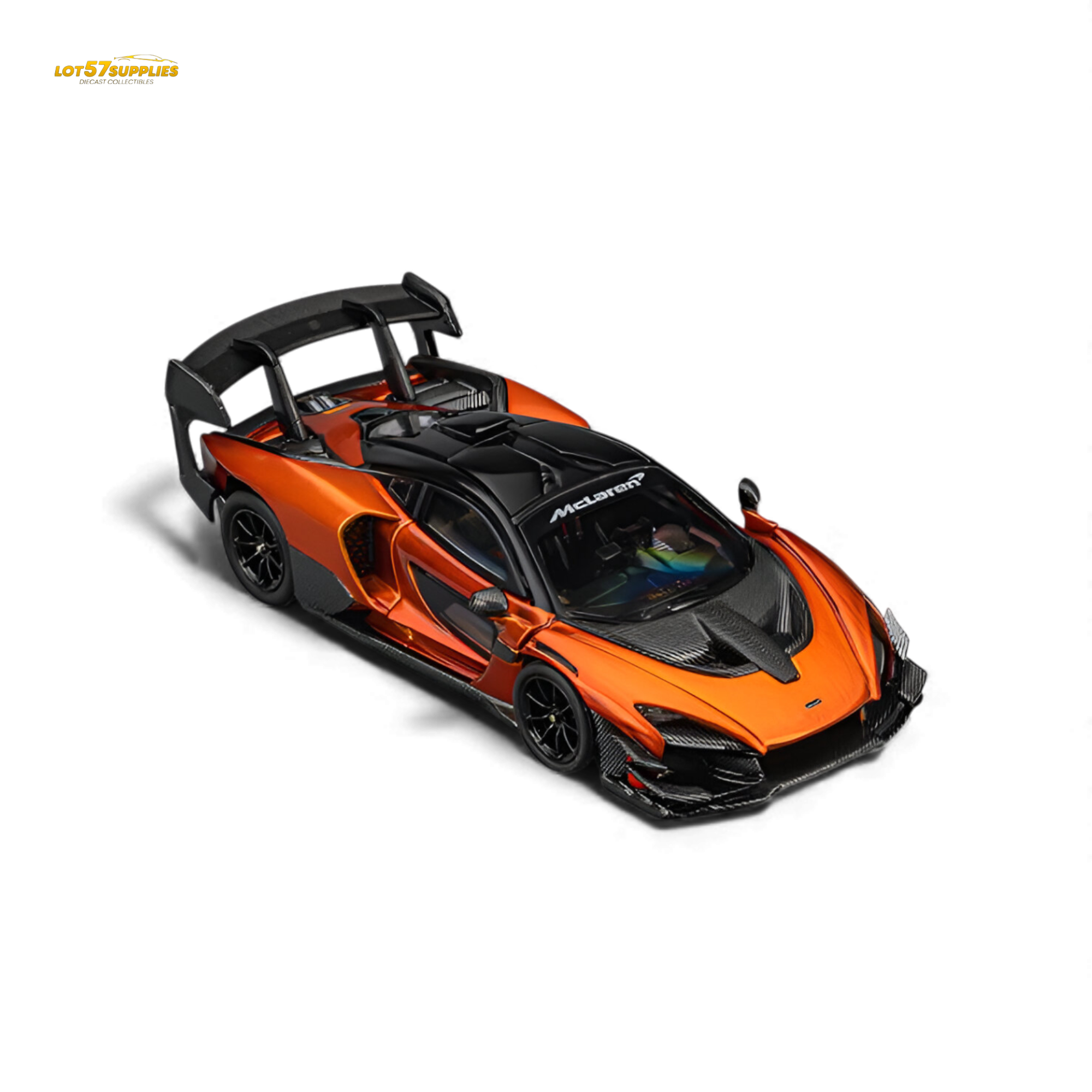 (Pre-Order) CM Model McLaren Senna GTR Volcano Orange 1:64