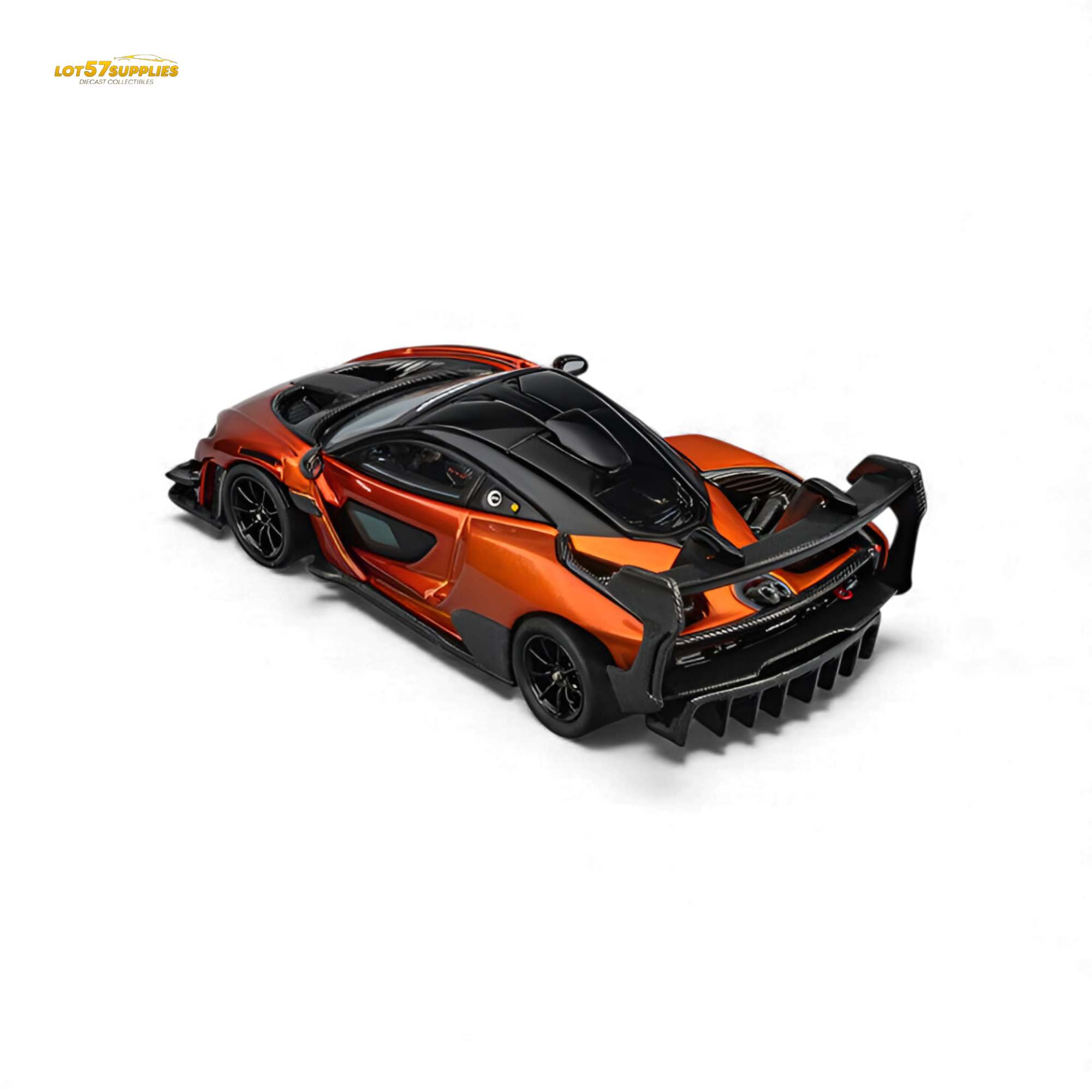 (Pre-Order) CM Model McLaren Senna GTR Volcano Orange 1:64