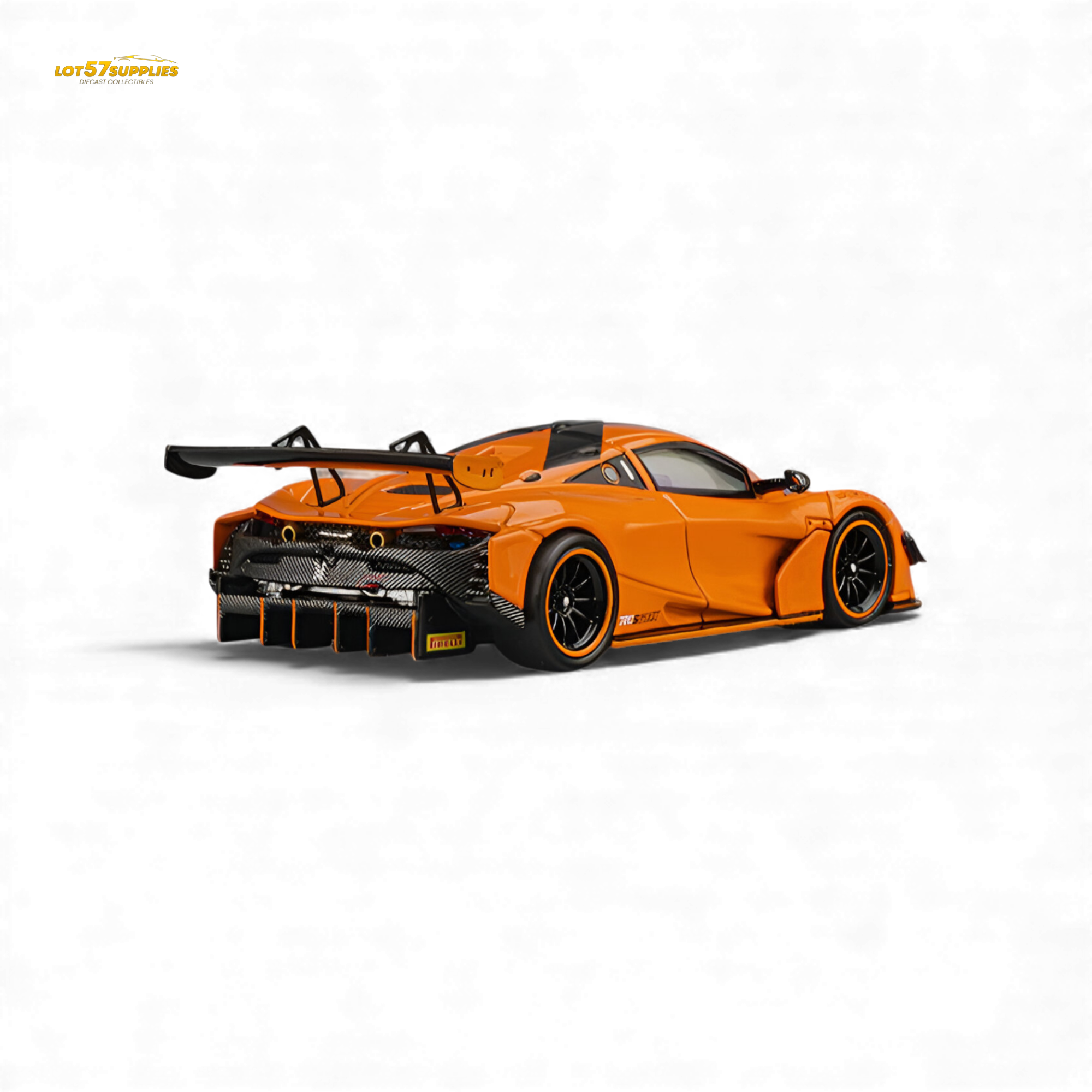 (Pre-Order) CM Model McLaren 720S GT3X Papaya Orange 1:64