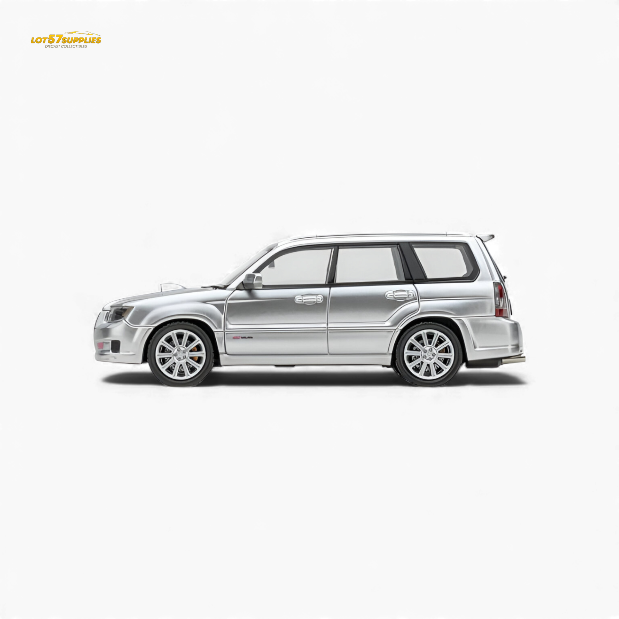 Fiberrun Subaru Forester Silver 1:64