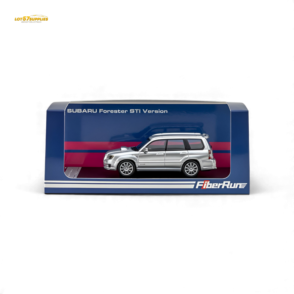 Fiberrun Subaru Forester Silver 1:64