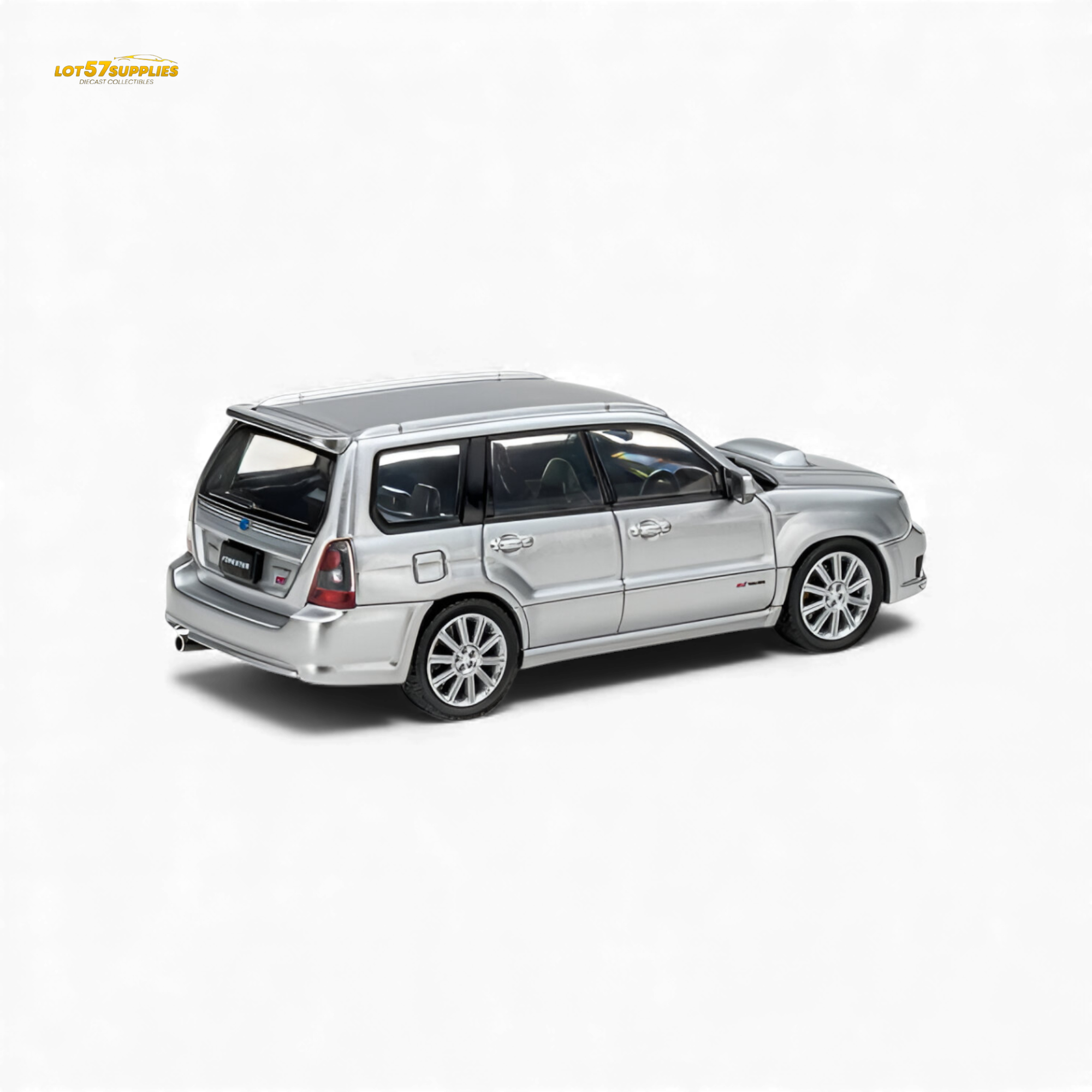 Fiberrun Subaru Forester Silver 1:64