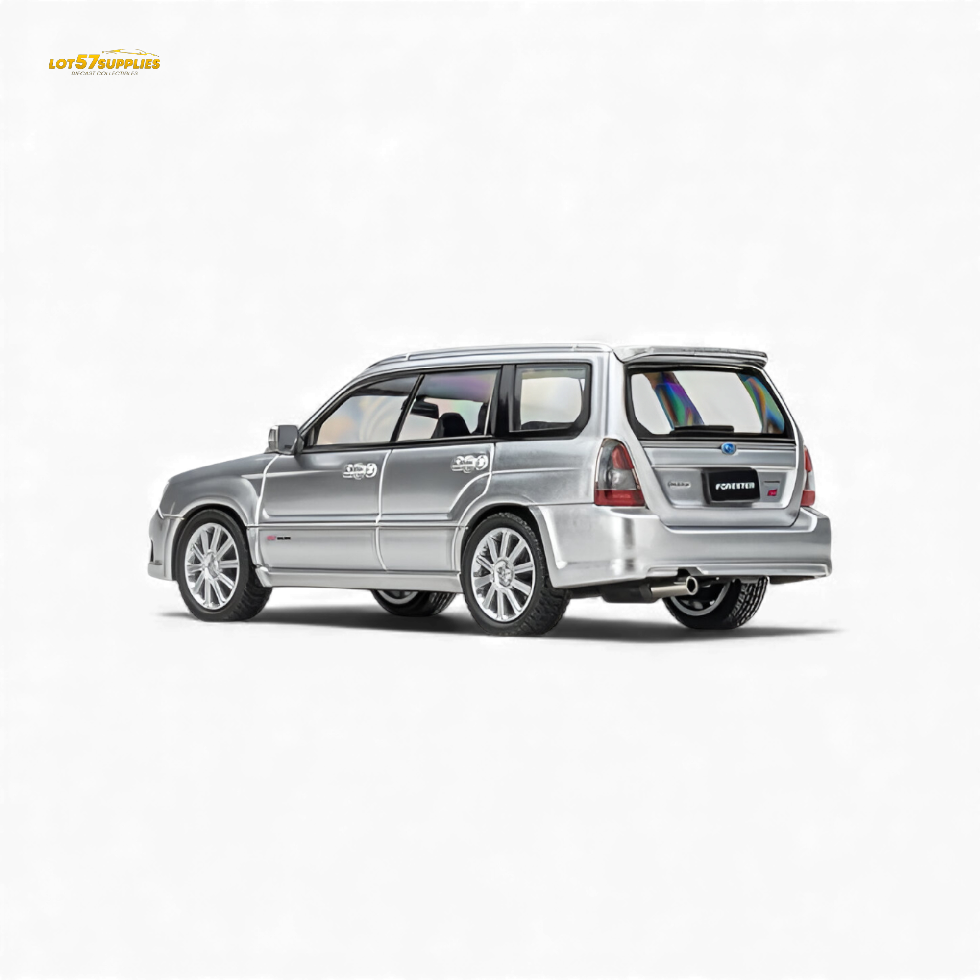 Fiberrun Subaru Forester Silver 1:64