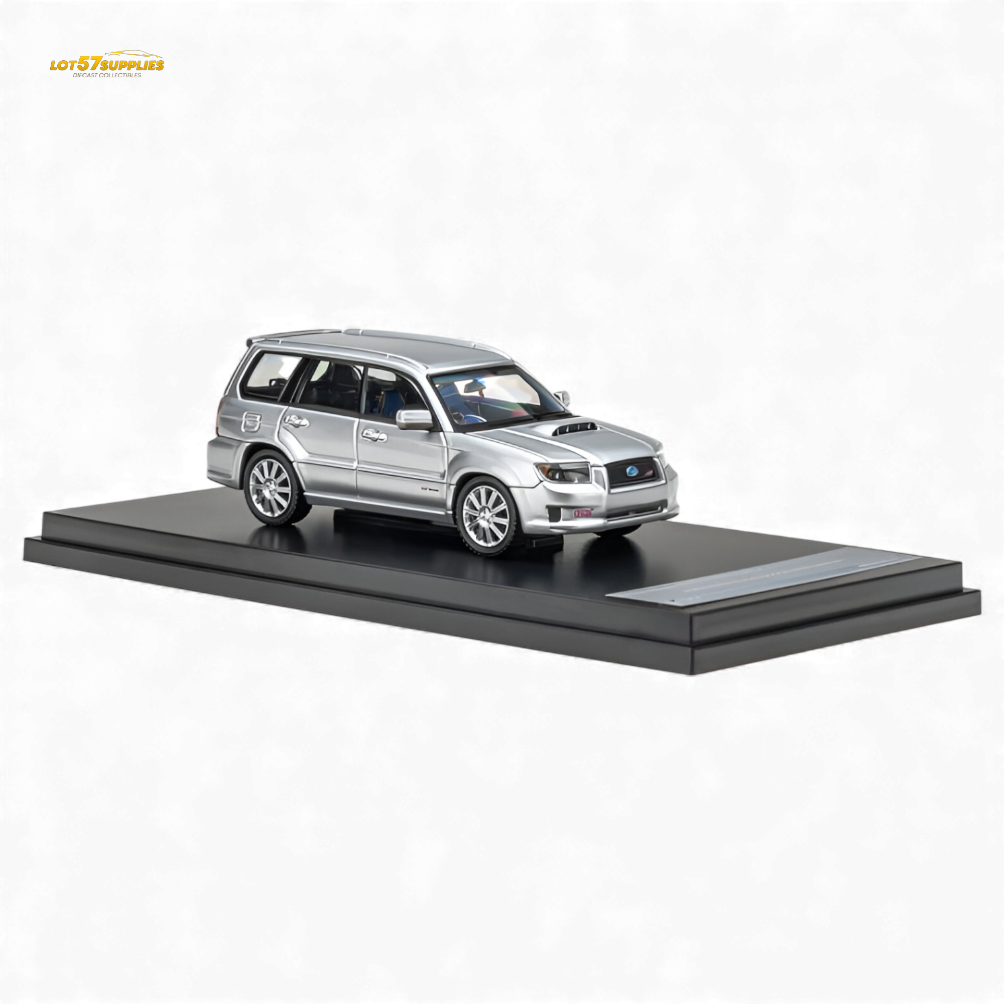 Fiberrun Subaru Forester Silver 1:64