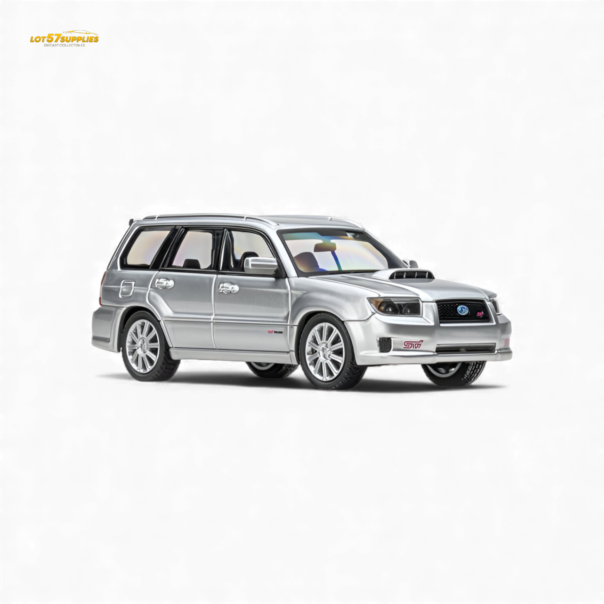 Fiberrun Subaru Forester Silver 1:64