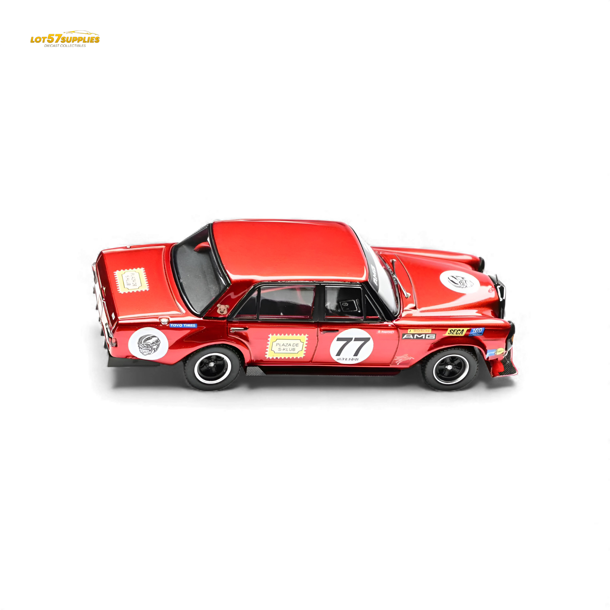 (Pre-Order) Glory Model Mercedes-Benz W205 C63 Red Pig Tribute 1:64