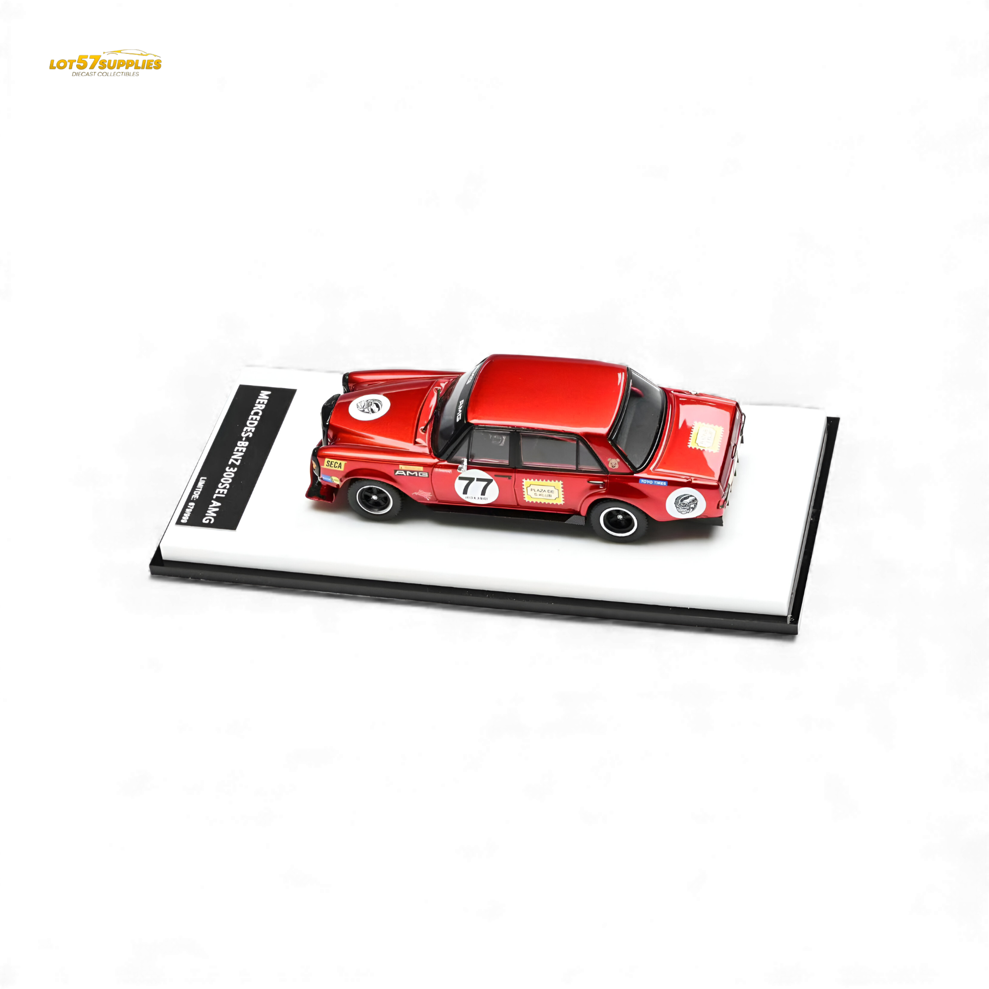 (Pre-Order) Glory Model Mercedes-Benz W205 C63 Red Pig Tribute 1:64