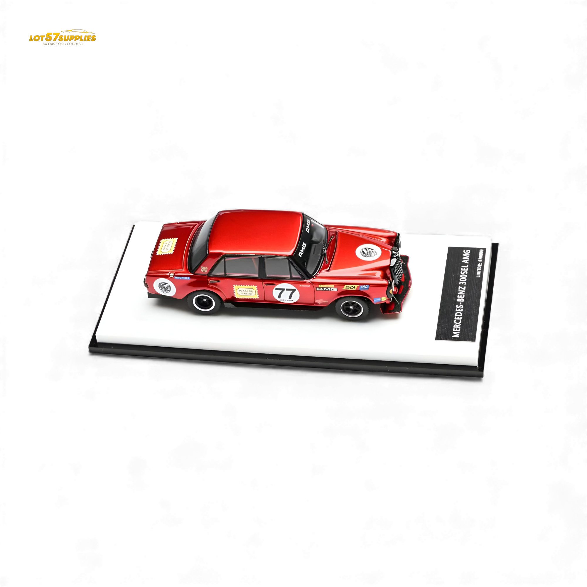 (Pre-Order) Glory Model Mercedes-Benz W205 C63 Red Pig Tribute 1:64