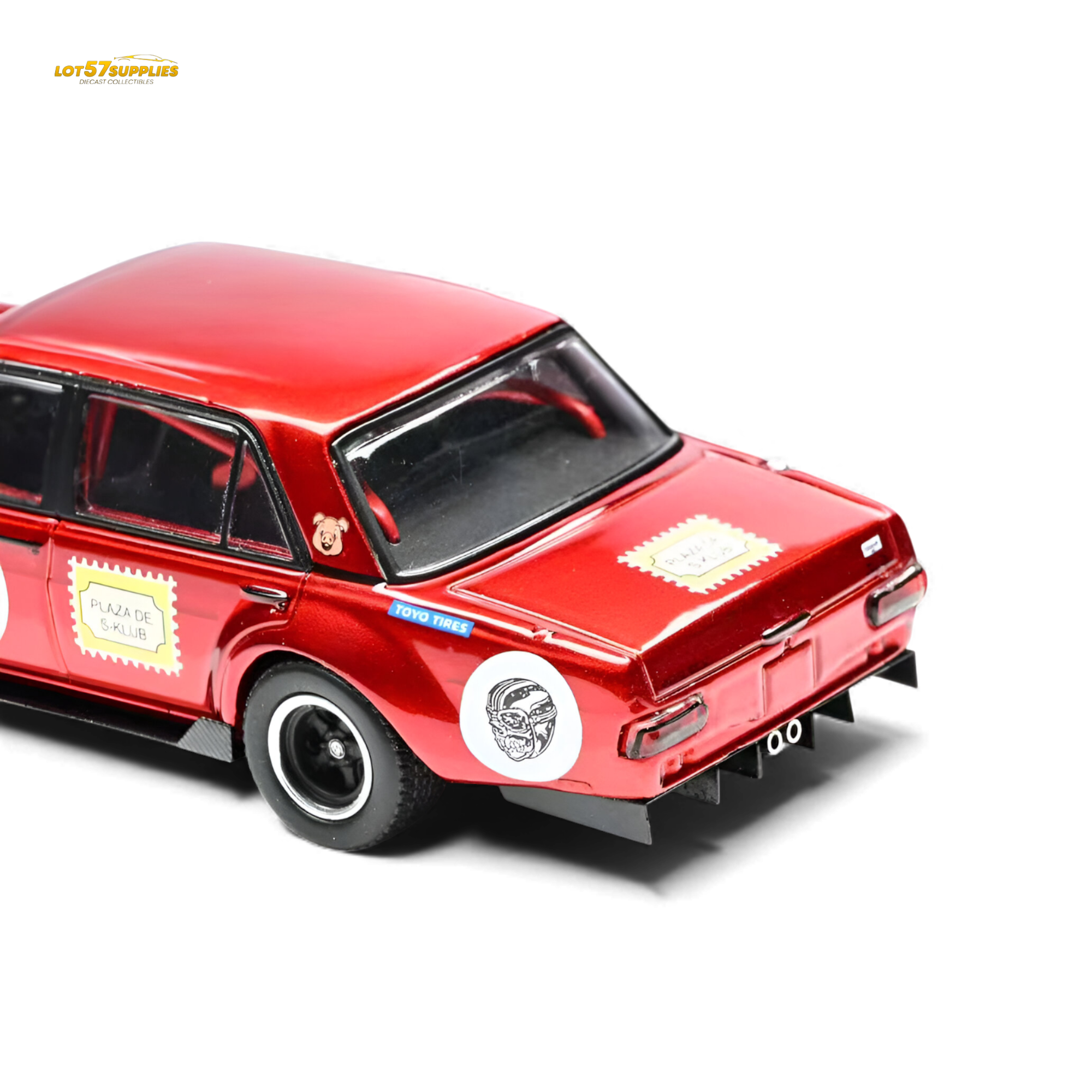 (Pre-Order) Glory Model Mercedes-Benz W205 C63 Red Pig Tribute 1:64