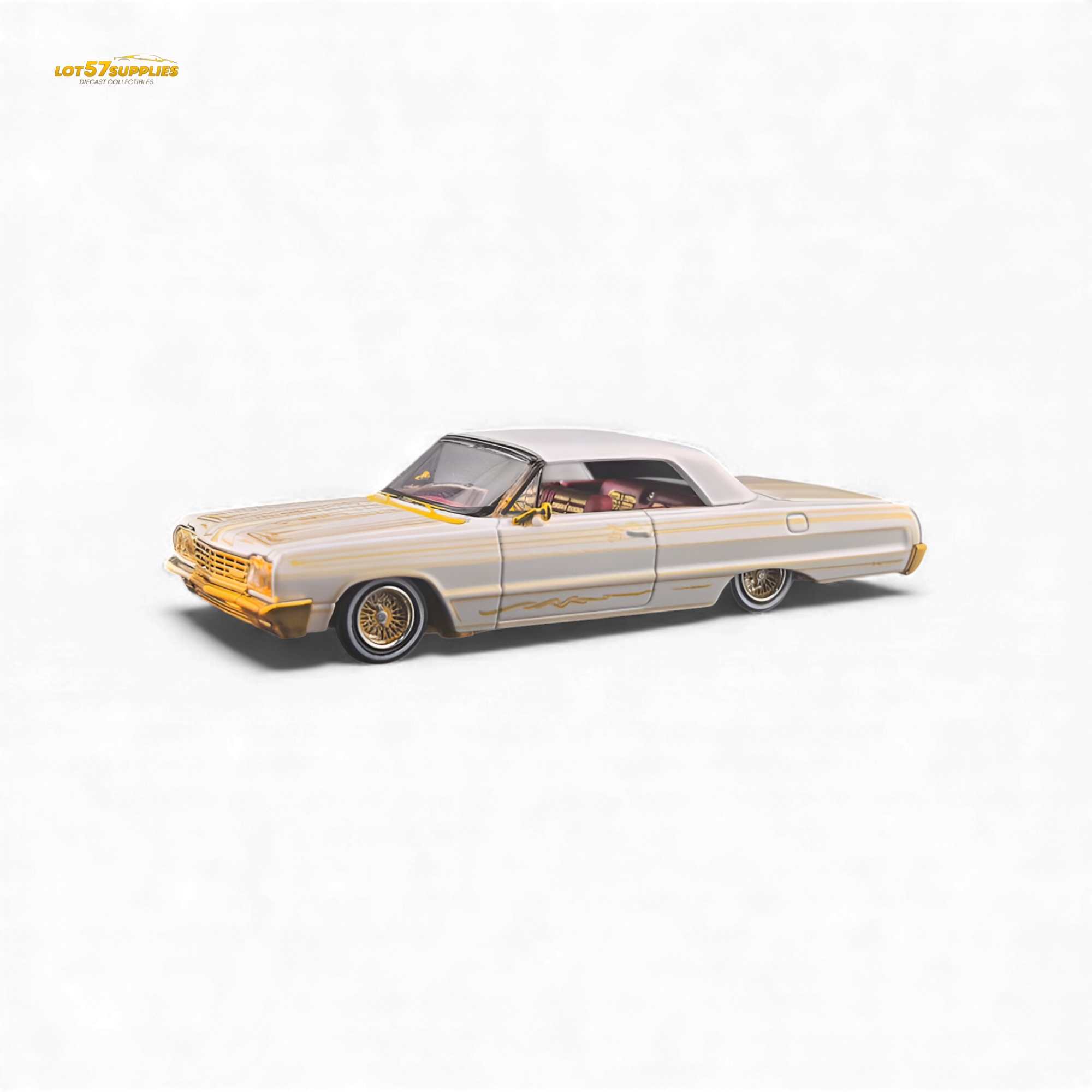 Fine Works64 Chevrolet Impala Metallic Platinum 1:64