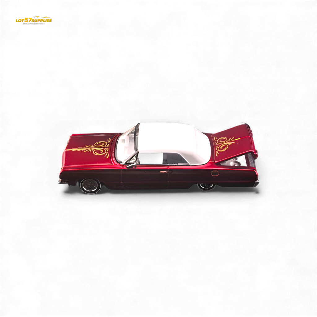 Fine Works64 Chevrolet Impala Transparent Red 1:64