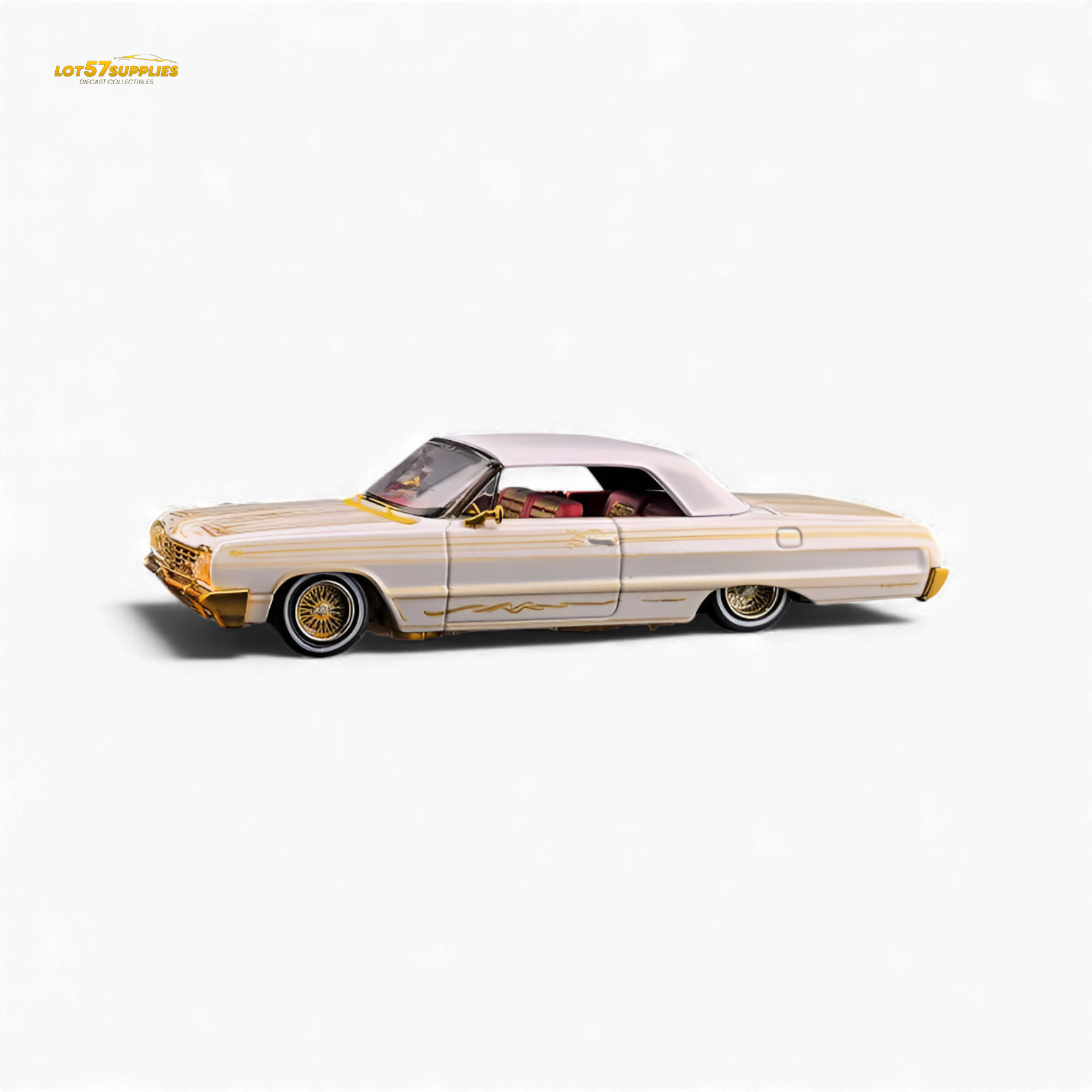 Fine Works64 Chevrolet Impala Metallic Platinum Luxury 1:64