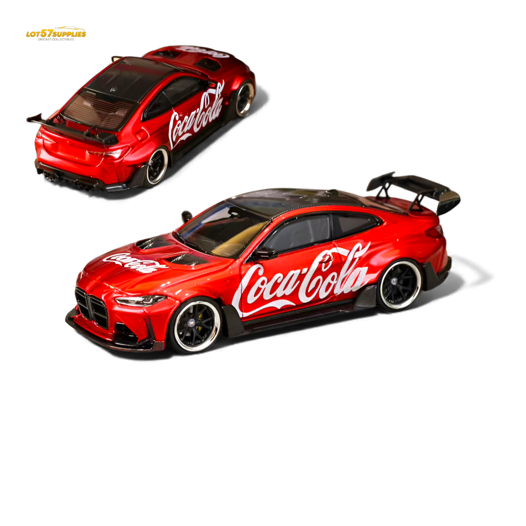 Ghost Player BMW G82 M4 Wide-Body Coca Cola 1:64