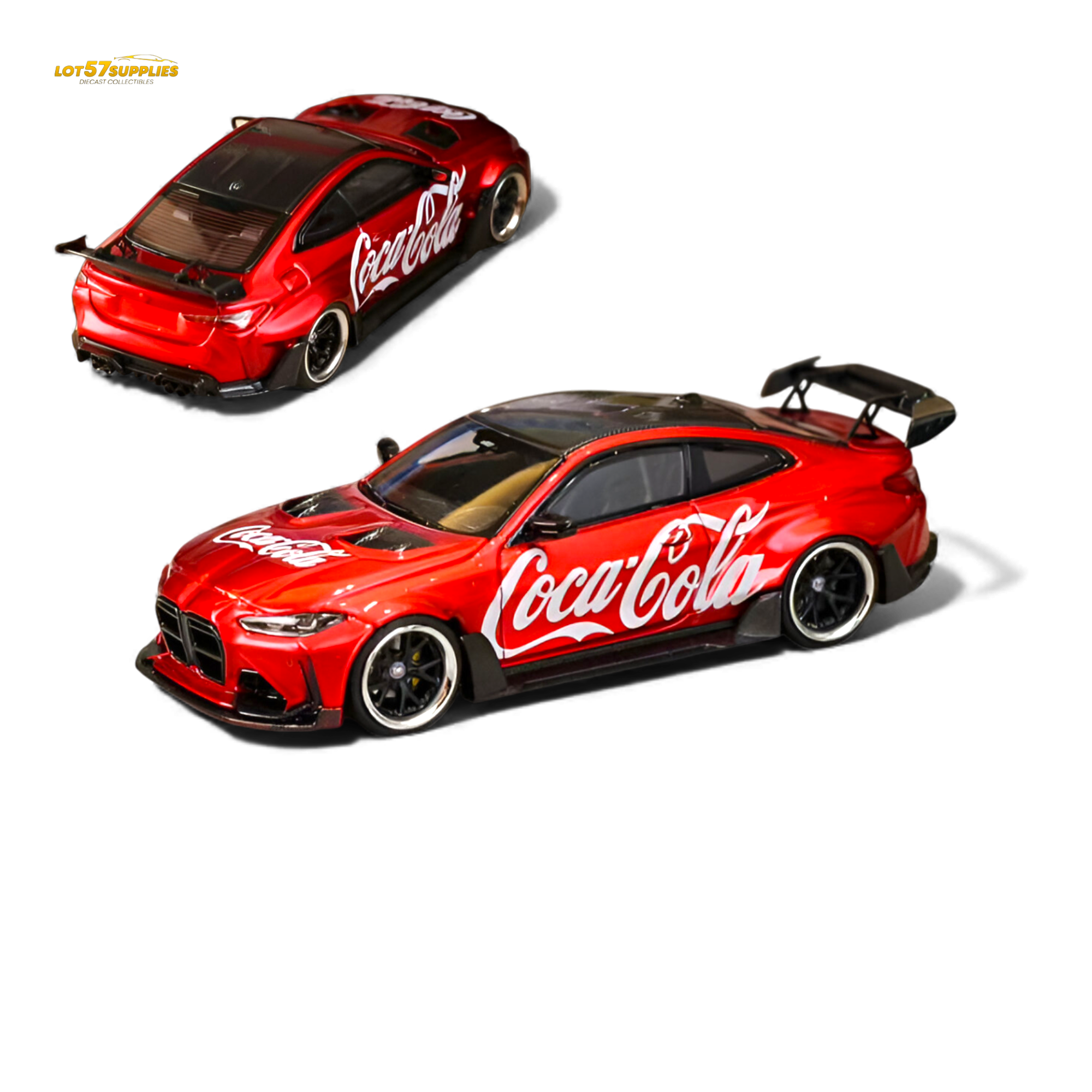 Ghost Player BMW G82 M4 Wide-Body Coca Cola 1:64