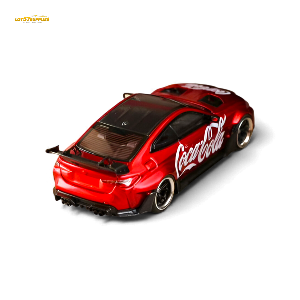 Ghost Player BMW G82 M4 Wide-Body Coca Cola 1:64