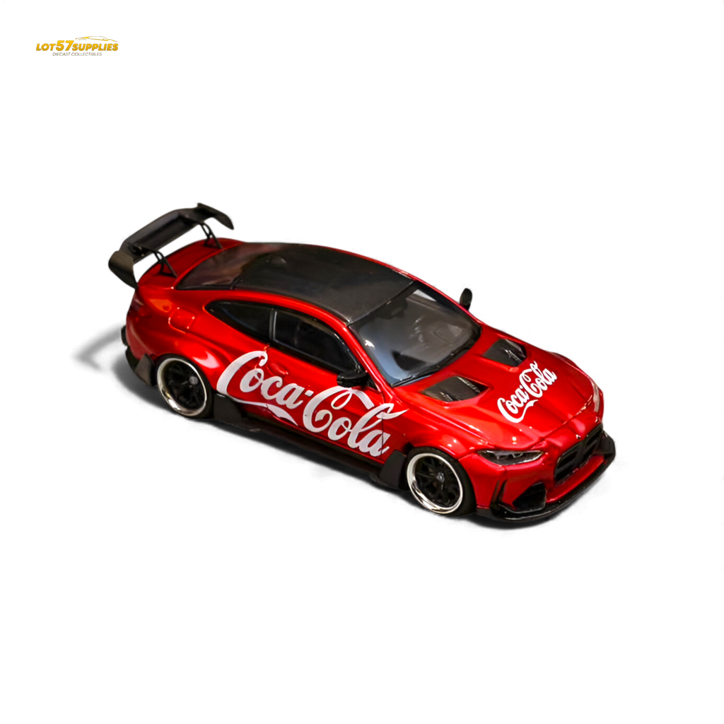 Ghost Player BMW G82 M4 Wide-Body Coca Cola 1:64