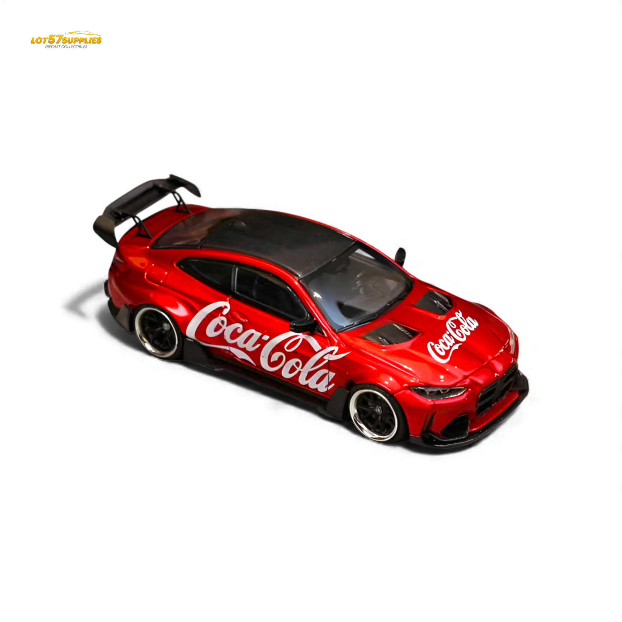 Ghost Player BMW G82 M4 Wide-Body Coca Cola 1:64