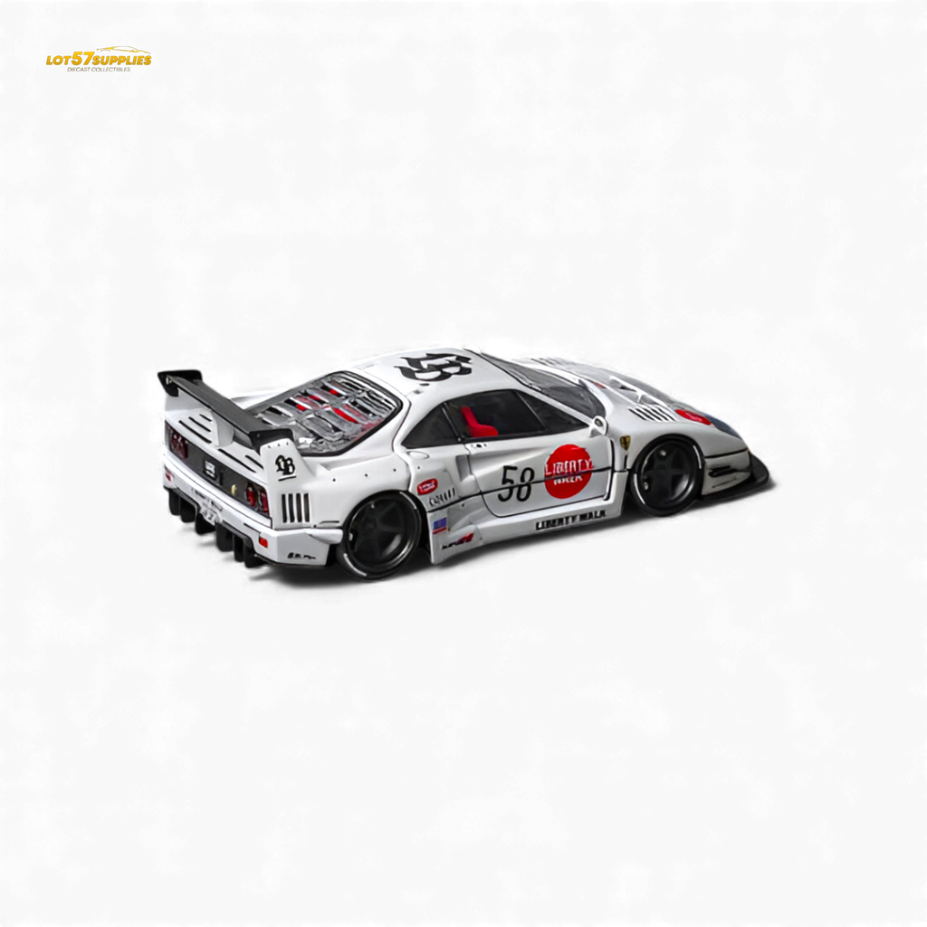 Star Models Ferrari F40 LB-Works White 1:64