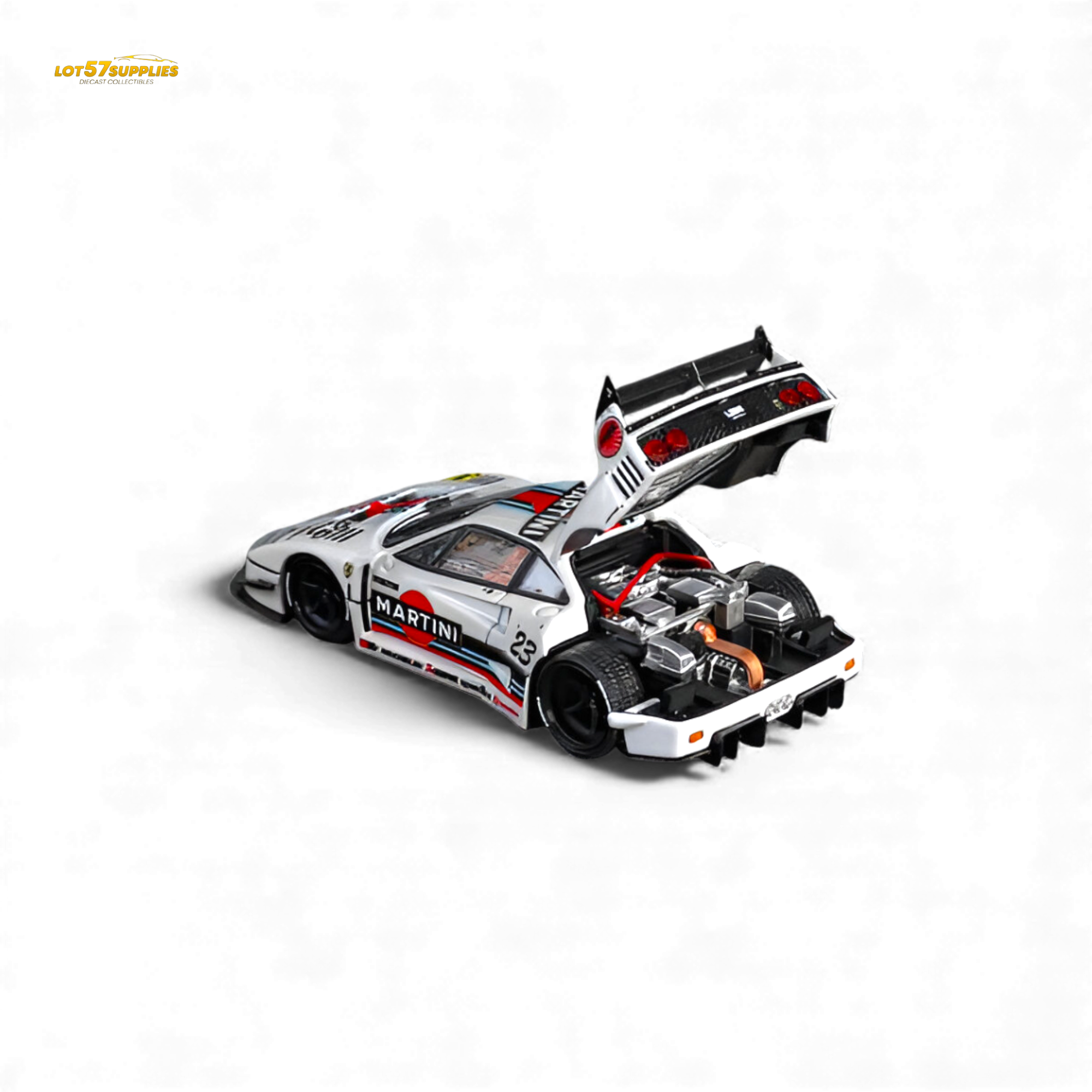 Star Models Ferrari F40 LB-Works Martini 23# 1:64