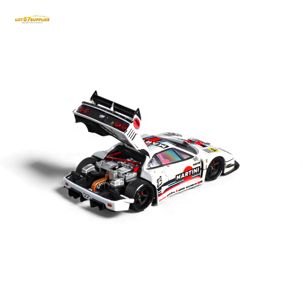 Star Models Ferrari F40 LB-Works Martini 23# 1:64