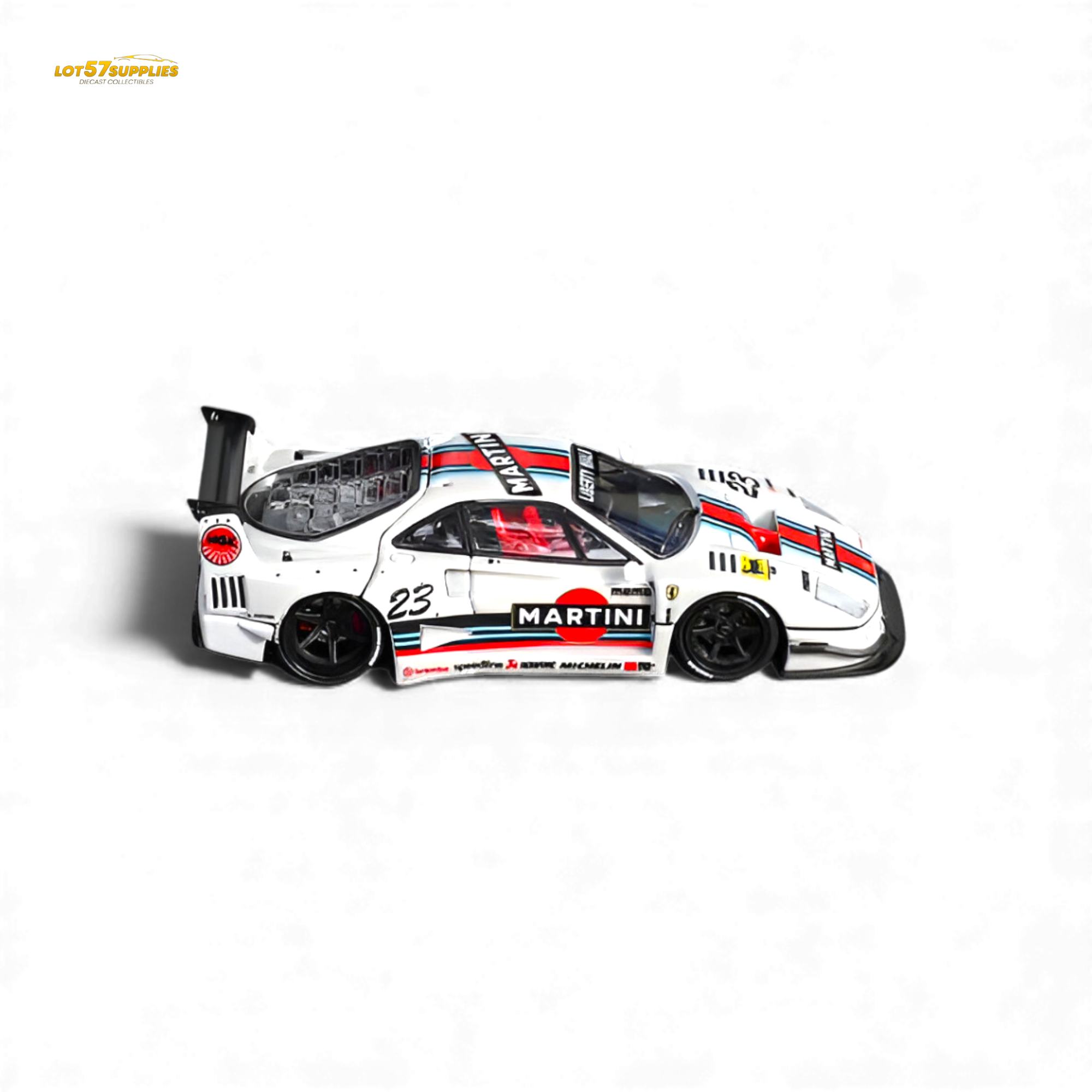 Star Models Ferrari F40 LB-Works Martini 23# 1:64