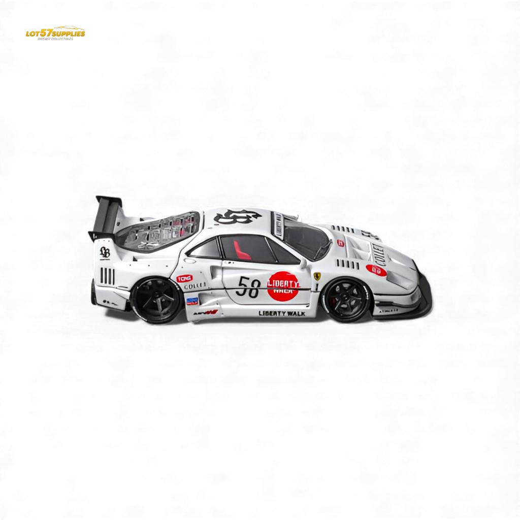 Star Models Ferrari F40 LB-Works White 1:64
