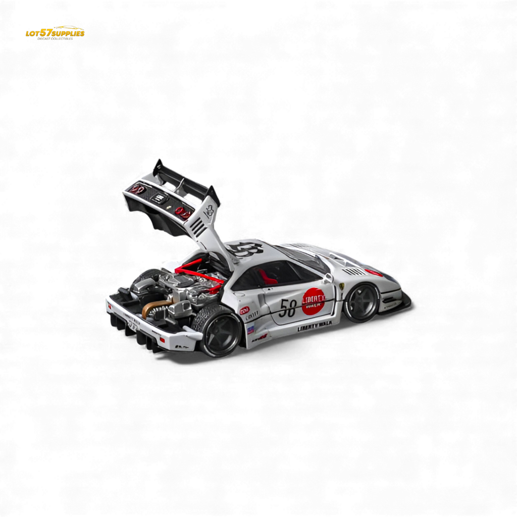 Star Models Ferrari F40 LB-Works White 1:64