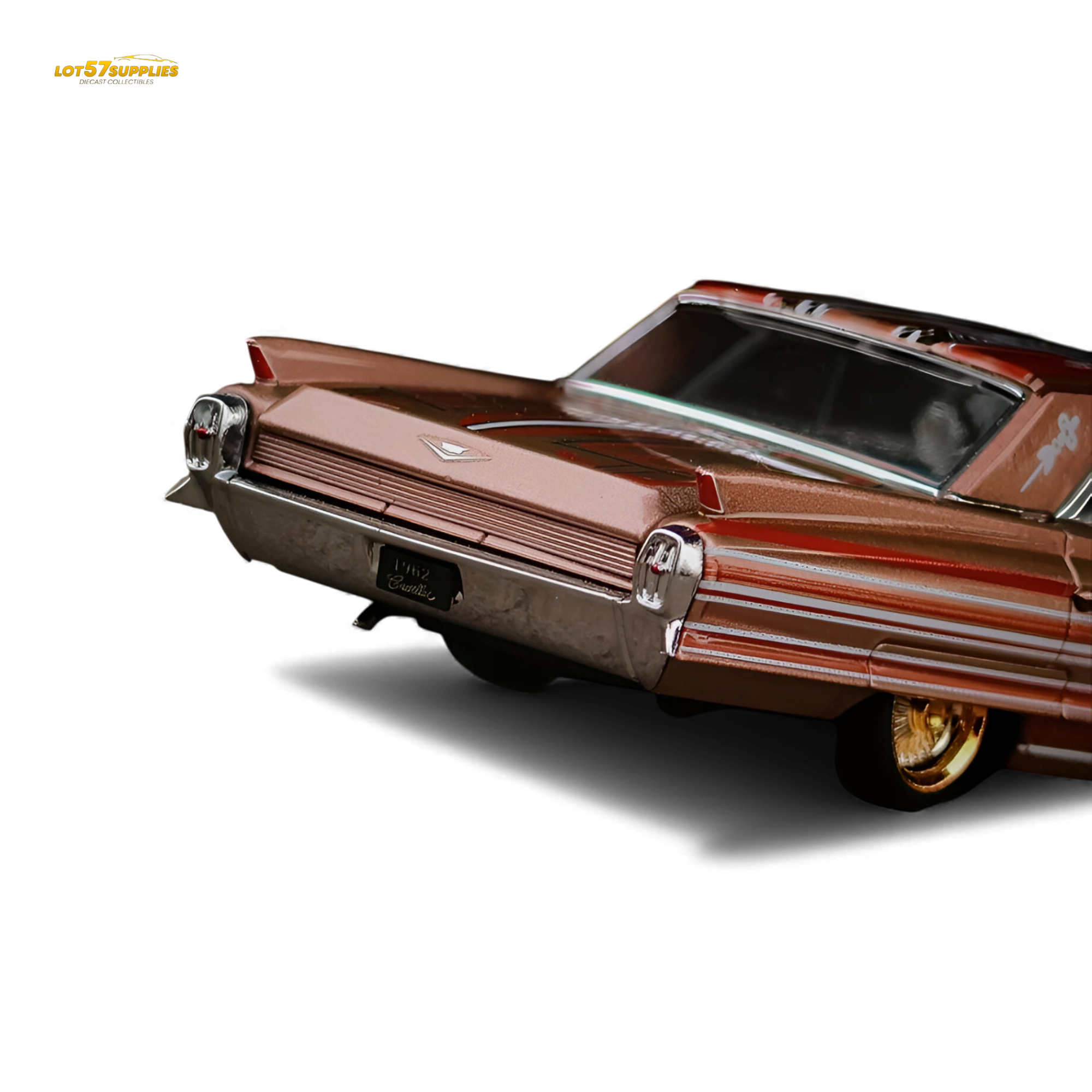MK Miniatures Cadillac Diwei Metallic Red Copper 1:64