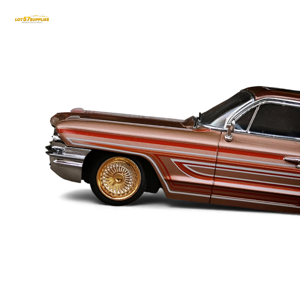 MK Miniatures Cadillac Diwei Metallic Red Copper 1:64
